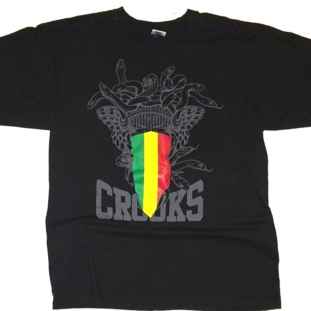 Crooks And Castles Medusa T-Shirt | Large